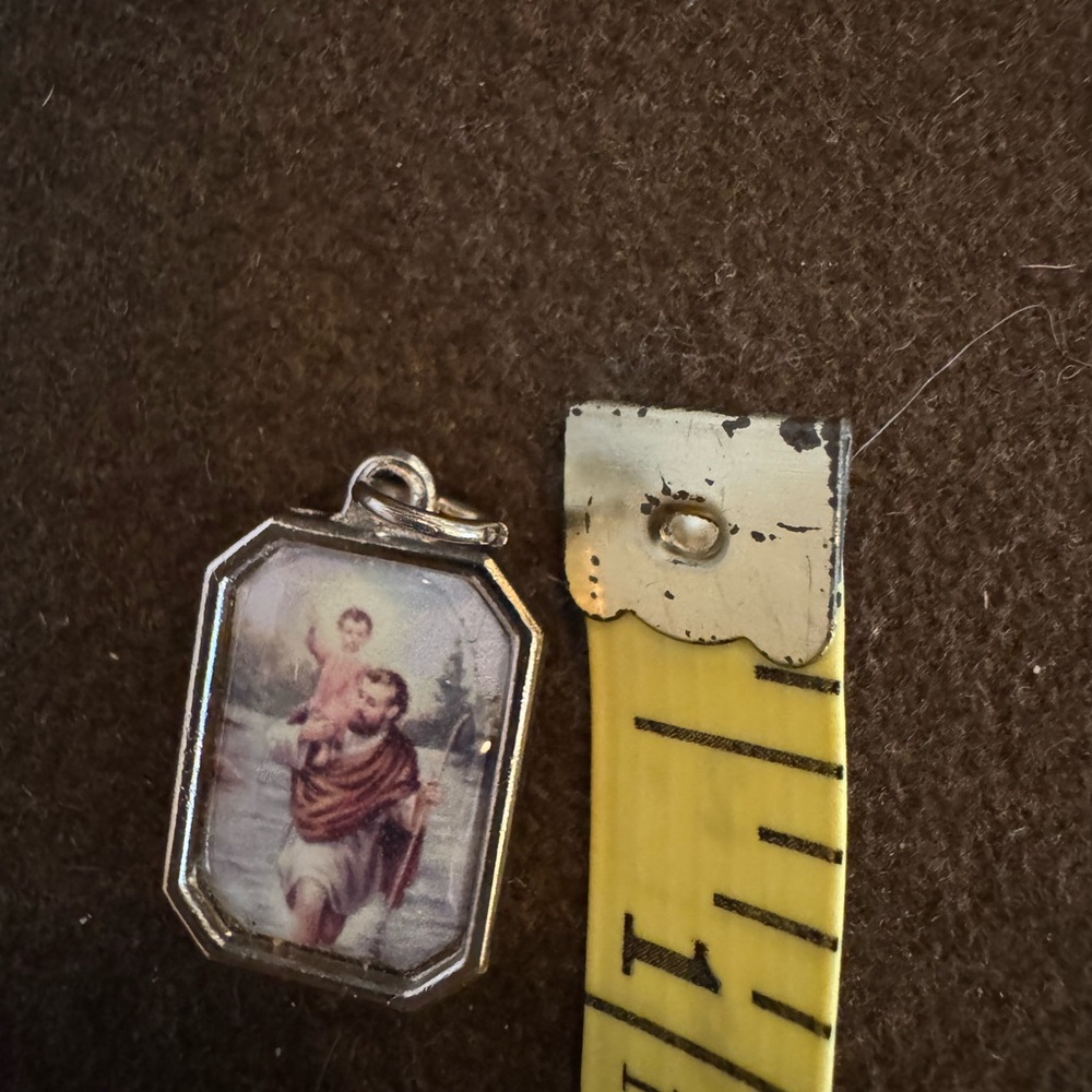 Saint Christopher Pendant from the holy land new